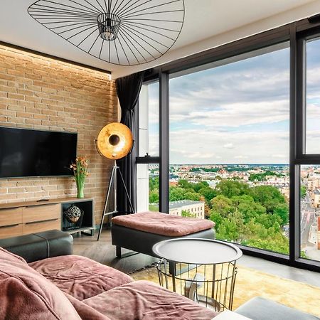 Skyview Suite - Niepowtarzalny Widok I Basen Люблин Экстерьер фото